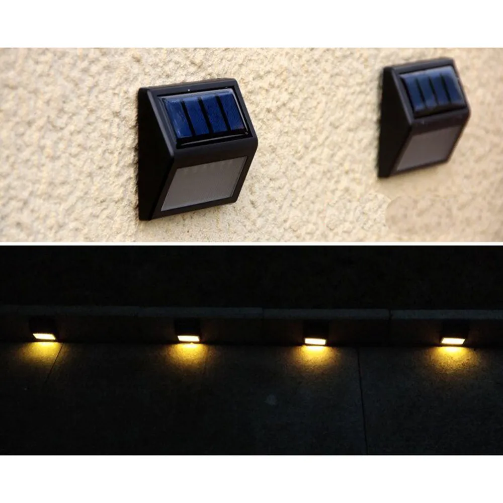 LED Солнечная энергия PIR датчик движения настенный светильник наружный