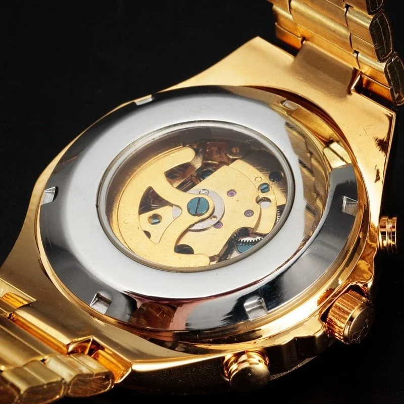 Бренд SEWOR Relogio Automatico Masculino ремешок из нержавеющей стали часы-скелетоны модные