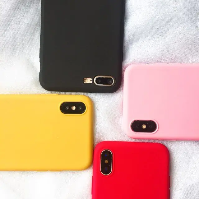 Мягкий тонкий конфеты Симпатичные термополиуретановые Чехлы для huawei P10 P9 P20
