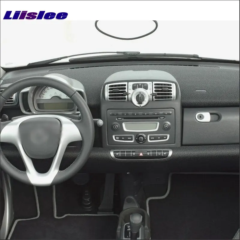 Liislee автомобильный Android gps Navi навигационная система для Smart Fortwo W451 2007~ Радио Аудио Видео Мультимедиа(без CD DVD плеера