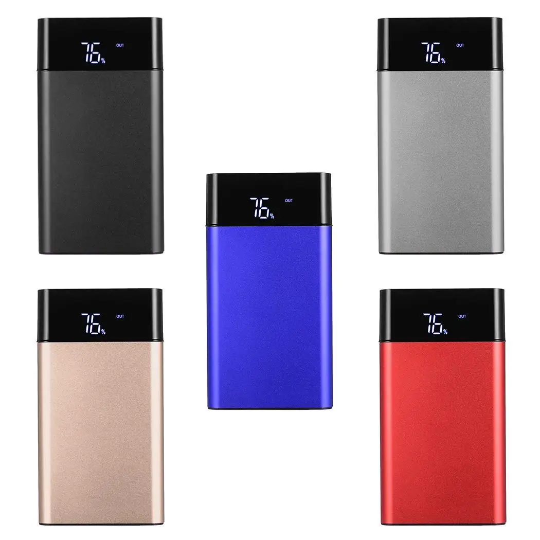 8 Inports power Bank Внешняя батарея 20000mah 2 USB lcd bank портативное зарядное устройство для