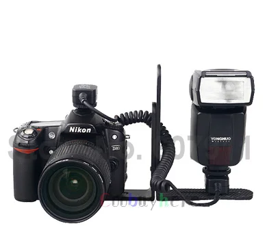 Металлический L-образный кронштейн для вспышки фонарик держатель камеры быстрое