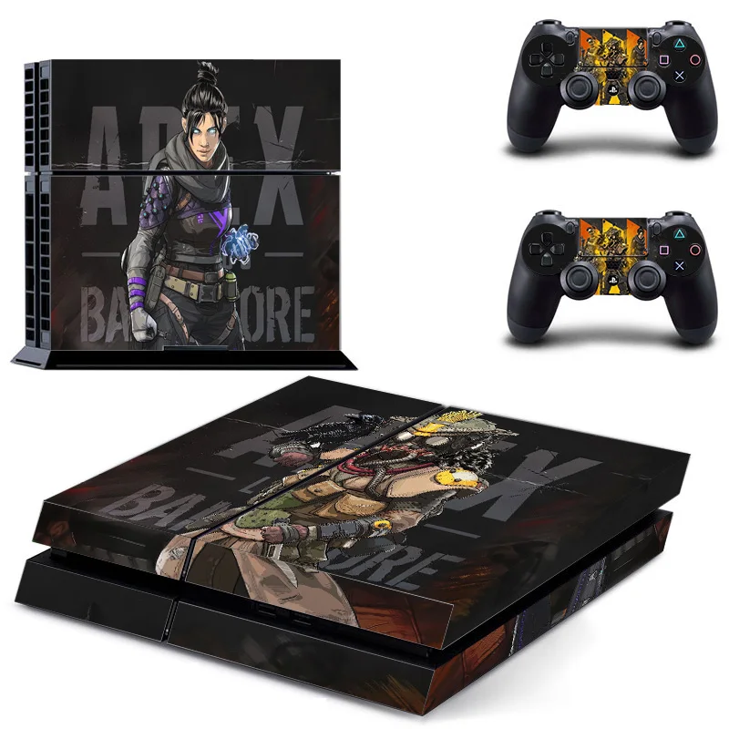 11 Для Apex Legends для PS4 Виниловая наклейка для sony Playstation 4 контроллер крышка консоли и 2 контроллера наклейка на джойстик - Цвет: 11