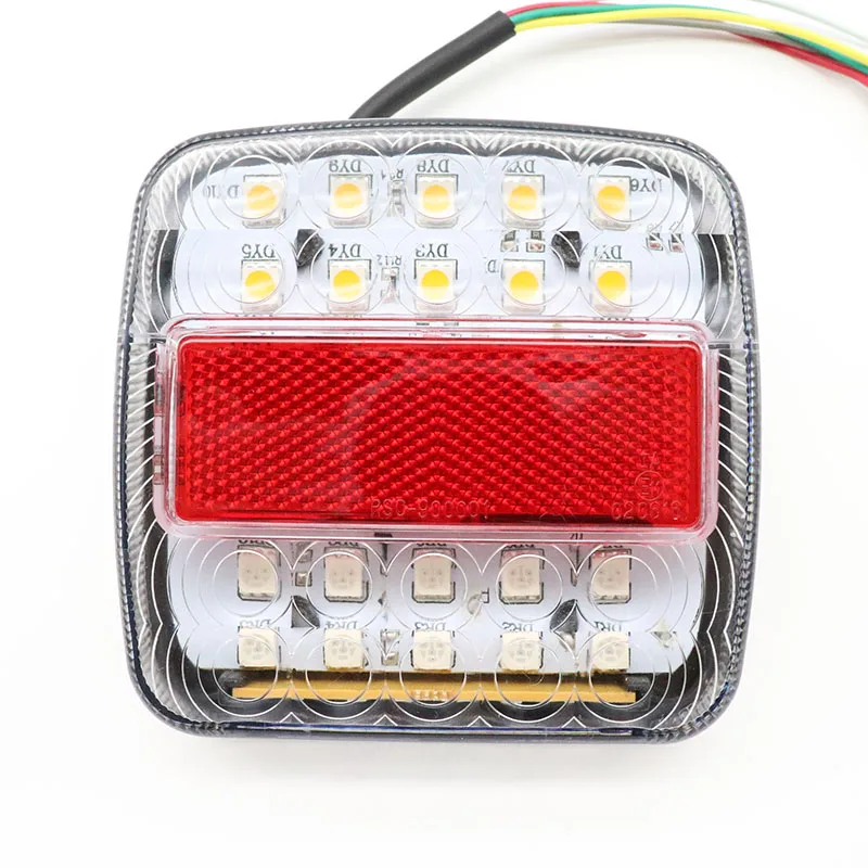 12V 26LED грузовик с прицепом караван задний светильник указатель поворота Стоп лампы Хвост светильник номерной знак светильник обратного Ван