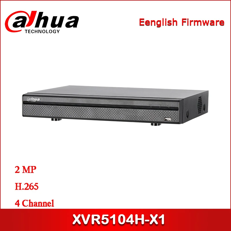 Dahua XVR5104H-X1 4-канальный Penta-brid 1080P Мини 1U Цифровой видеорегистратор поддерживает