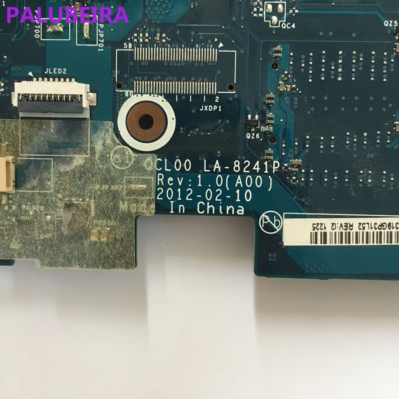PALUBEIRA CN 04P57C 4P57C для Dell inspiron 15R 7520 Материнская плата ноутбука QCL00 LA 8241P HM77