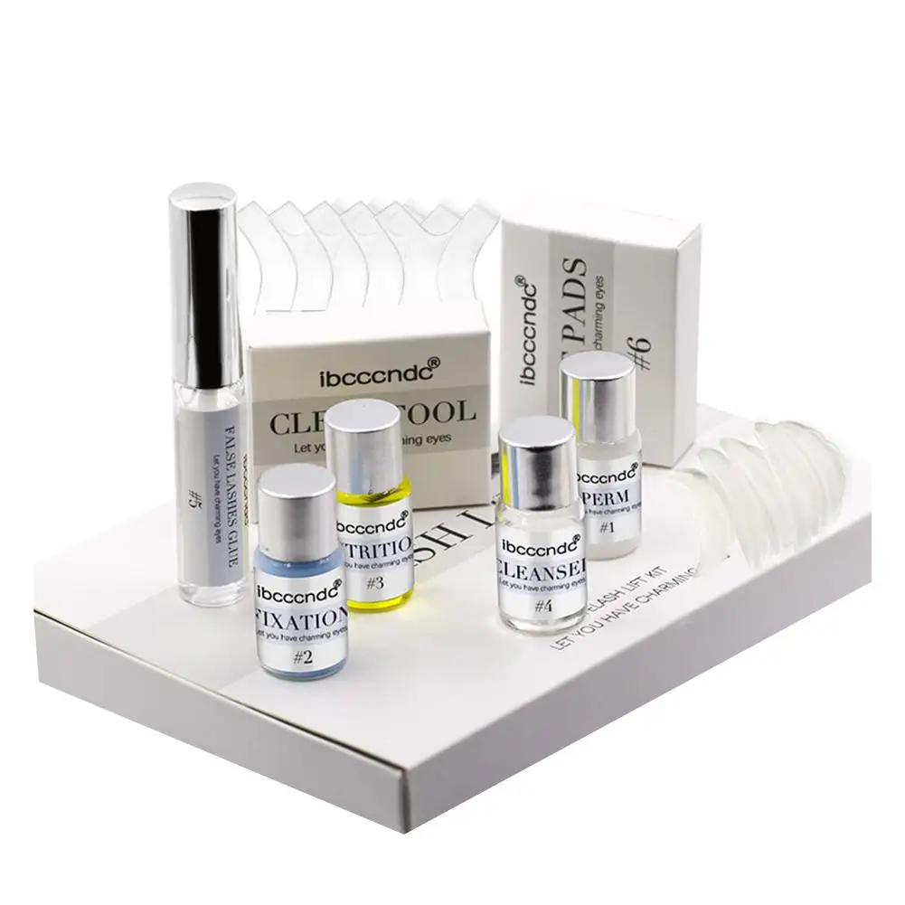 Eyelash Perming Kit Eyelashes Curling Set Cilia Extension Enhancer Nourishing Essence Liquid Growth Treatment |