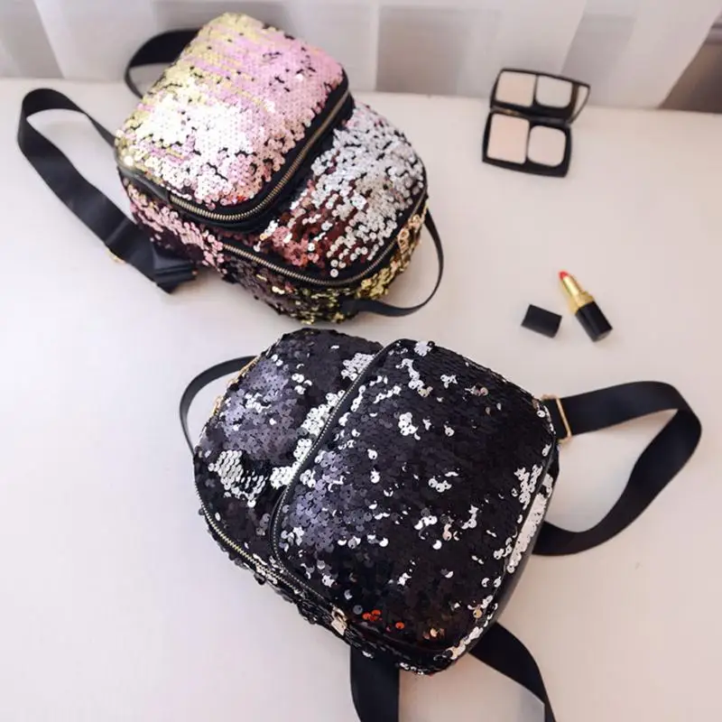 Маленький элегантный дизайн, блестящие женские рюкзаки с блестками, сумка для девочек, школьные сумки, блестящий рюкзак, рюкзаки для школьников, рюкзак Mochila