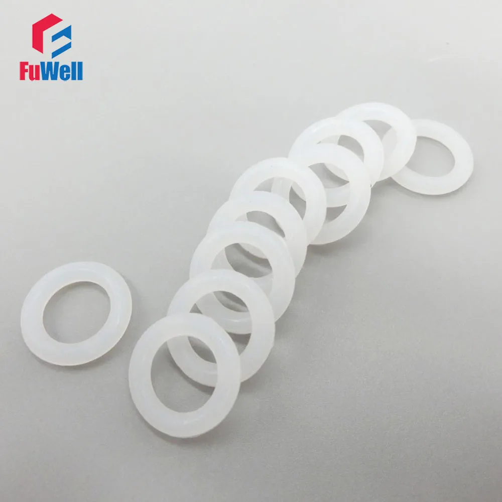Уплотнительные кольца из белого силикона толщиной 5 мм уплотнительная прокладка