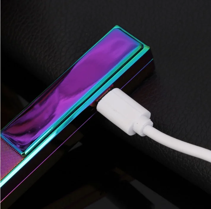 Зажигалка Jobon с USB зарядкой ветрозащитная креативная многофункциональная