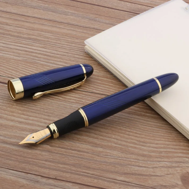 X3 1 шт. JINHAO X450 Металлическая Офисная Золотая Подарочная иридиевая 0,5 мм Классическая Подарочная авторучка - Цвет: X3