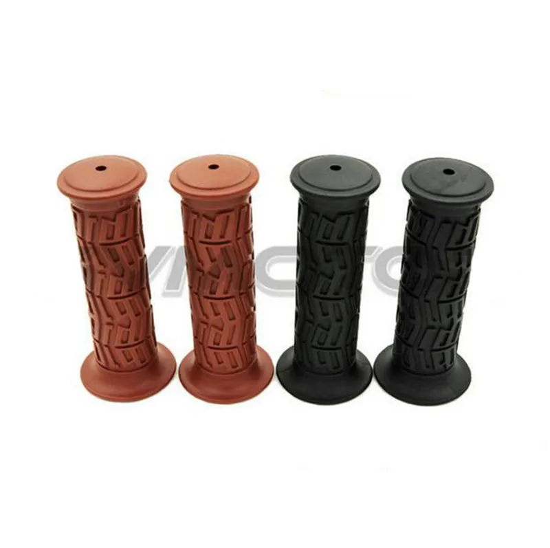 

1 pair 7/8'' Motorcycle Handle Bar Grips Retro Rubber Scooter Handlebar Modified Motorbike Handle Universal Motorcycle parts