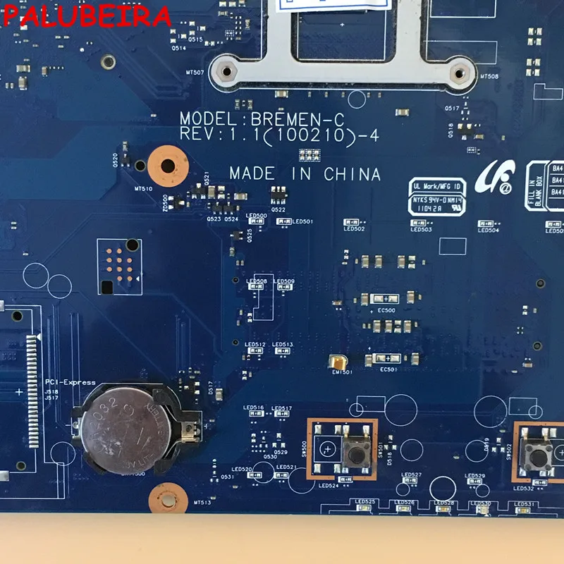PALUBEIRA ноутбук материнская плата для Samsung R540 BA92-06785B BA41-01218A BA92-06785A DDR3 Модель: BREMEN-C