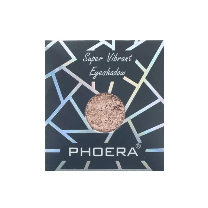 PHOERA 12 цветов матовые мерцающие блестящие светящиеся тени для век мини водонепроницаемые алмазные блестящие тени для век TSLM2