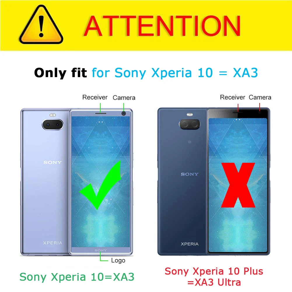Прозрачные телефонные чехлы для sony Xperia 10 X чехол, Мягкий ТПУ силиконовый тонкий прозрачный чехол для задней панели XA3 6,0"