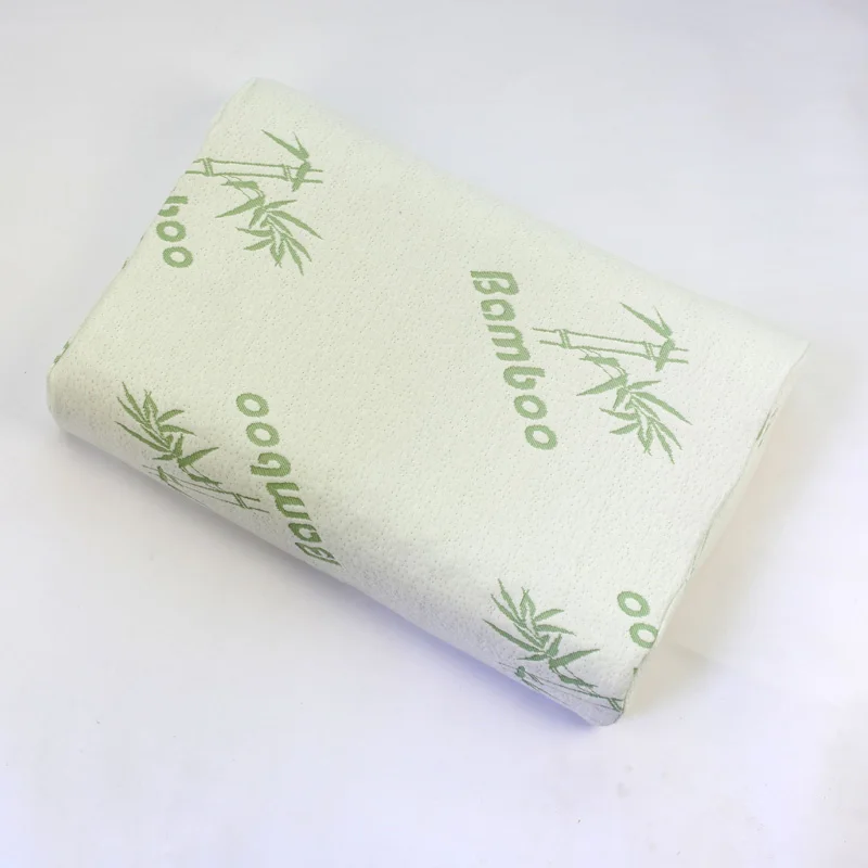 Bamboo Fiber GIANTEX латексная подушка Массажная подушка для сна Ортопедическая подушка kussens Oreiller Almohada Шейная подушка с памятью - Цвет: Bamboo Fiber