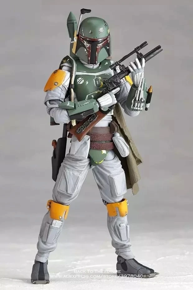 Disney Star Wars Revo 005 Боба Фетт 16 см мини кукла экшн-фигурка коллекция украшений аниме