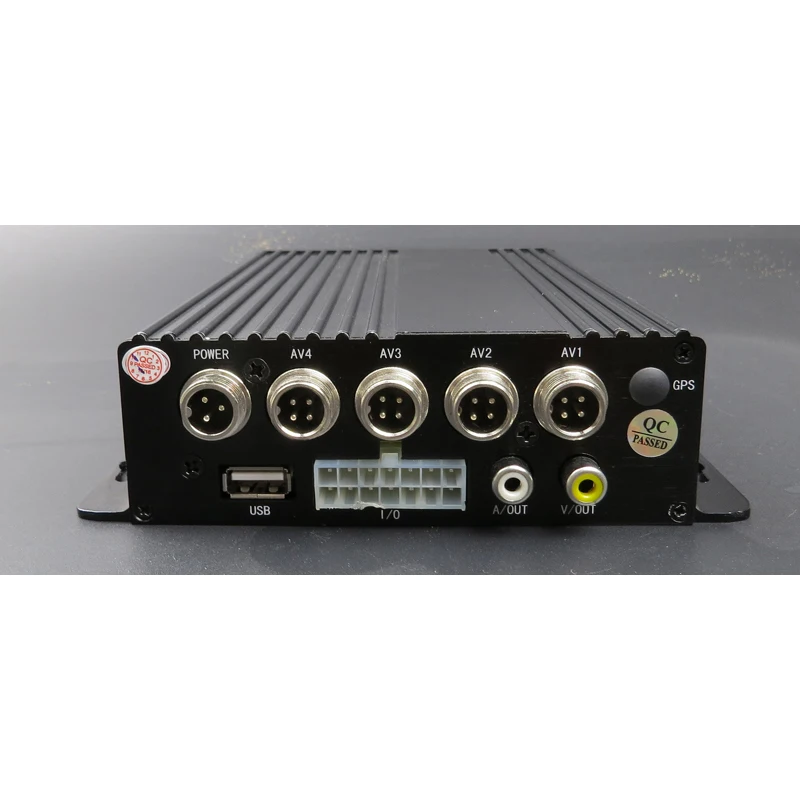 Бесплатная доставка 4ch автомобиля боковой купол Камера Мобильный комплект DVR