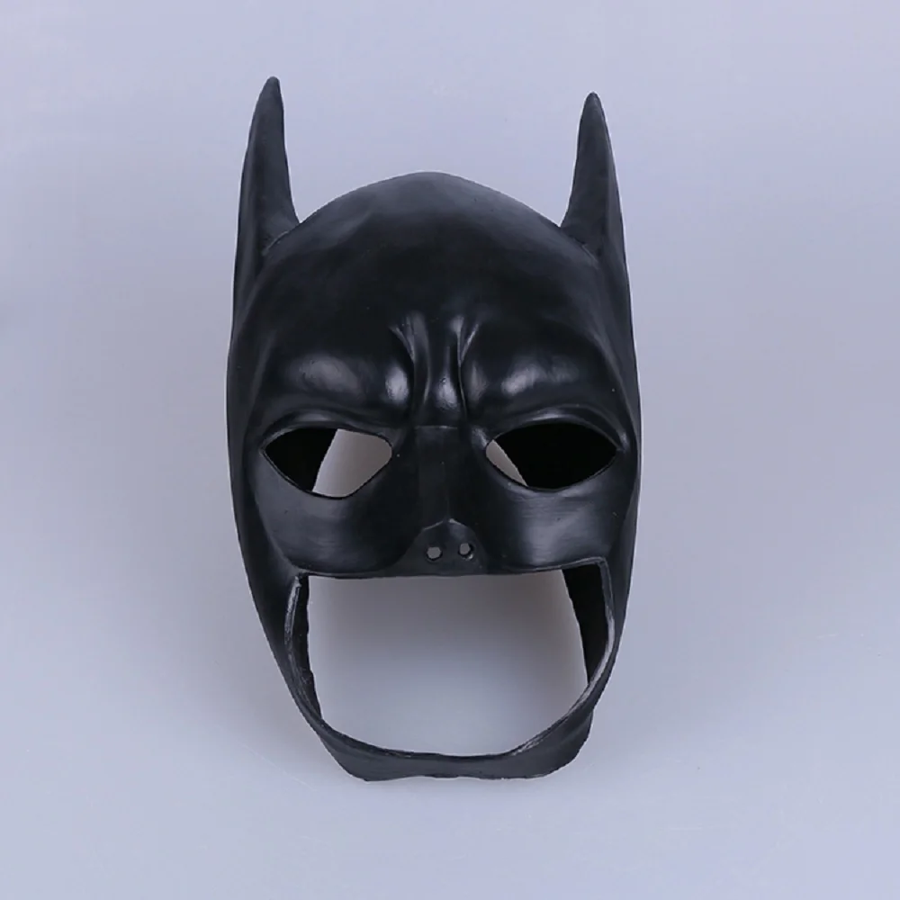 Маска Бэтмена латексная дышащая маска Темный рыцарь Косплей Бэтмен Хэллоуин