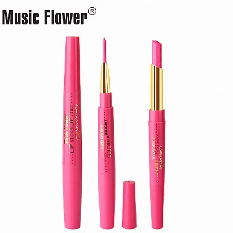 12 Цветов Женщины Красоты Макияж Водонепроницаемый Помада Блеск Для Губ Brillant