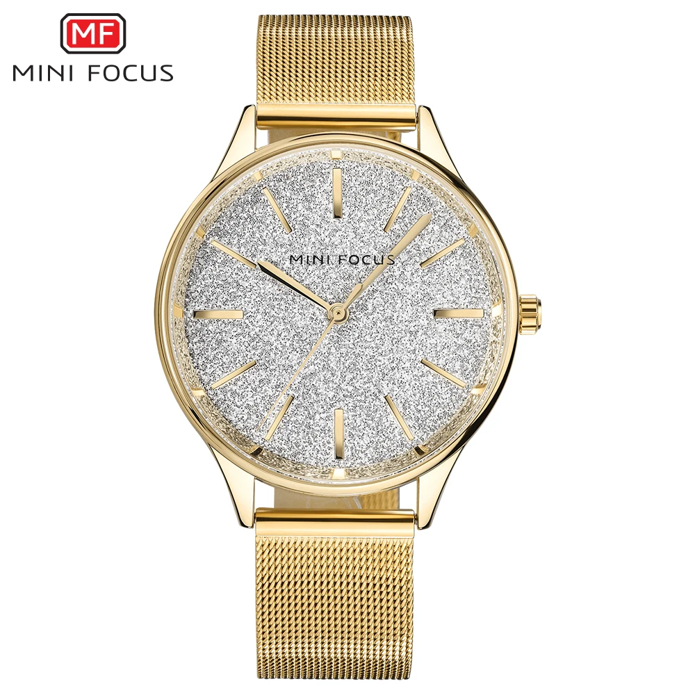 

MINIFOCUS Women Watches Top Brand Luxury Fashion Female Quartz Wrist Watch Ladies Clock Girl Relogio Feminino MF0044L.04