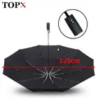 Зонт Автоматический складной унисекс, 125 см, 10 к, с защитой от ветра