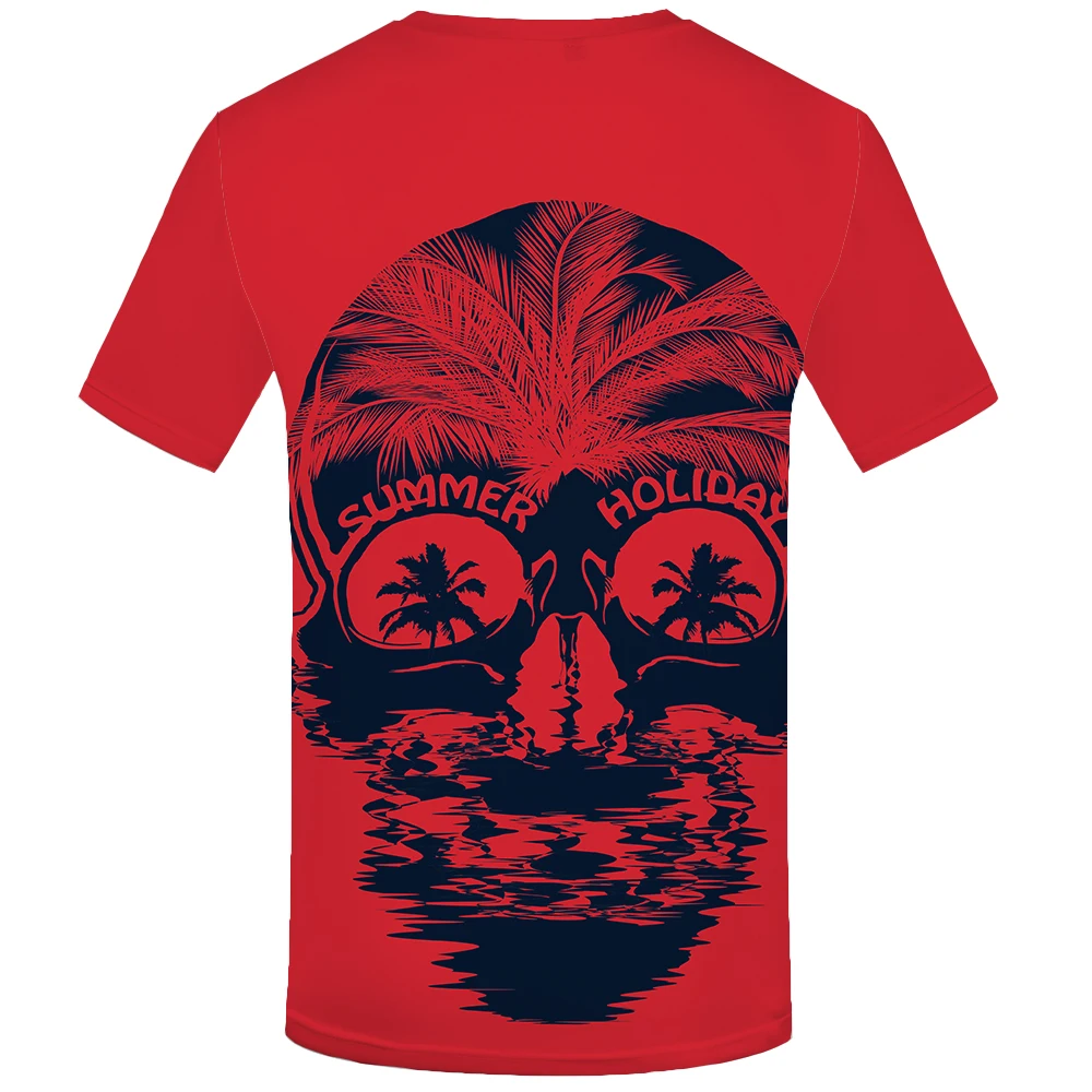 Мужская футболка KYKU с 3d принтом в виде волка и Луны|men tees|tees brands3d t shirt animals |
