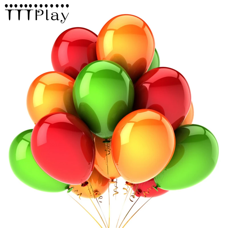 Высокое качество 10 шт./лот 12 дюймов светло-фиолетовый латексный воздушный шар