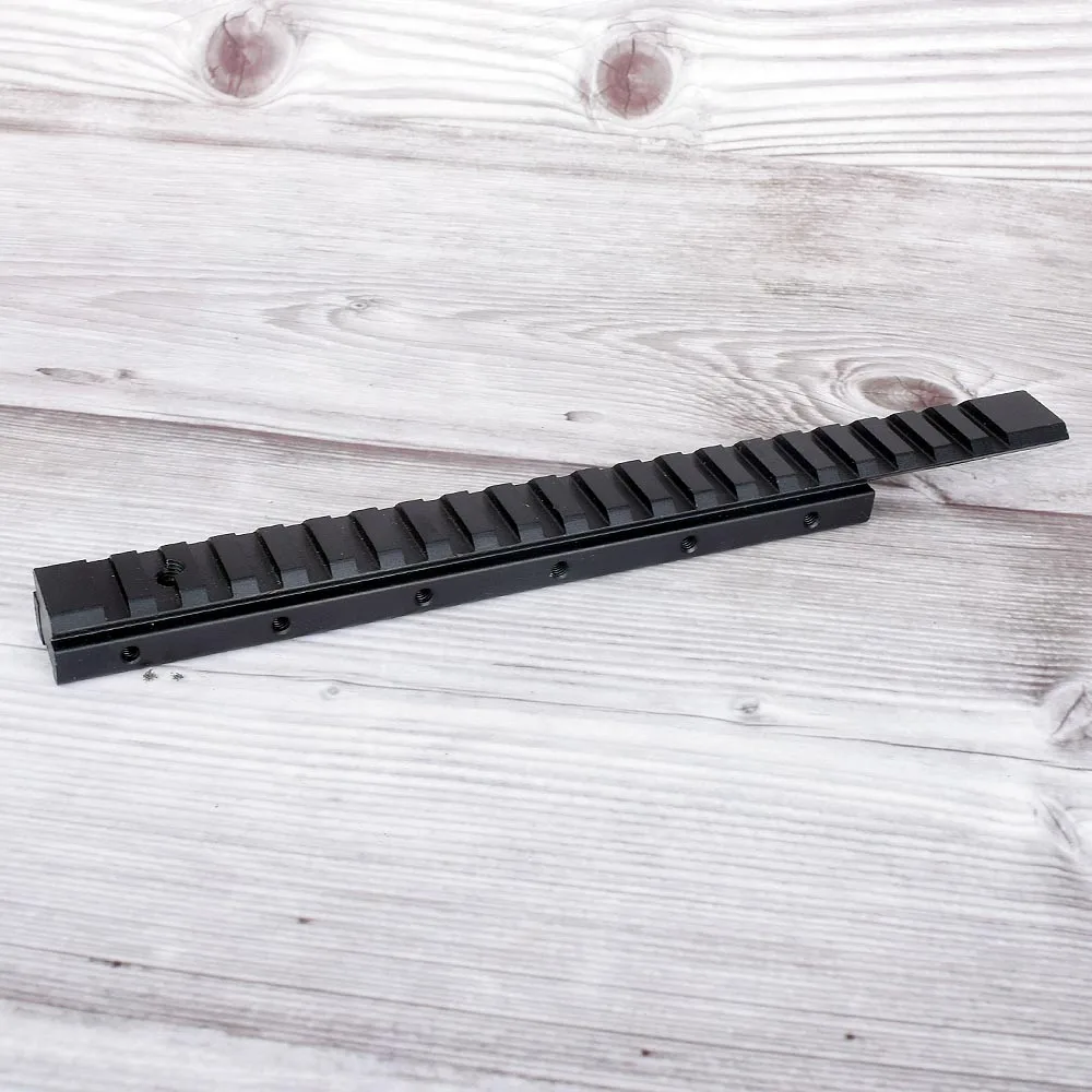 Направляющая длина Tacticle Scope Mount Picatinny Rail металлический адаптер от 11 до 20 мм