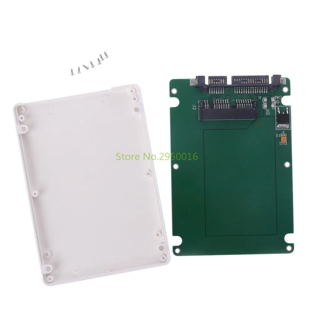 Переходник для жесткого диска 1 8 дюйма Micro SATA 16 Pin SSD на 2 5 22Pin с чехлом C26 |