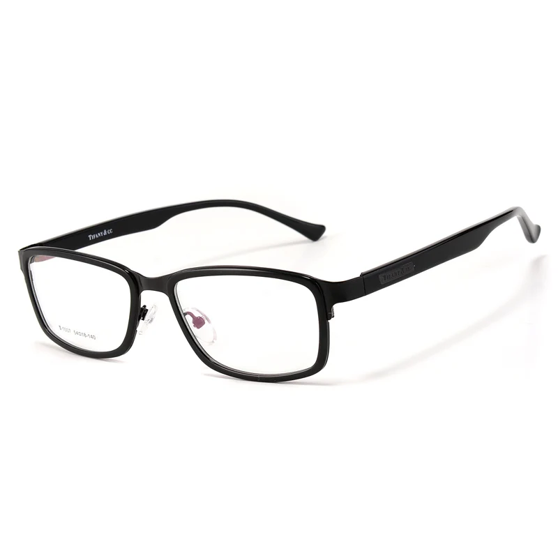 Оправа для очков с квадратной оправой мужчин и женщин оптические простые оправы