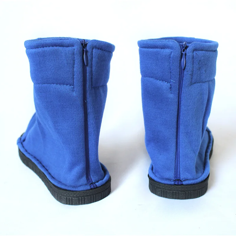 

Anime Cosplay Shoes Akatsuki Nanja Uzumaki Sakura Sasuke Black Blue Cotton Soft Sandals Ninja Boots Kakashi Shoes