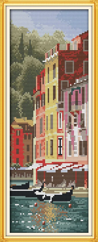 Новый разработанный рукоделие вышивка комплект стежка DIY крестом ручной стене