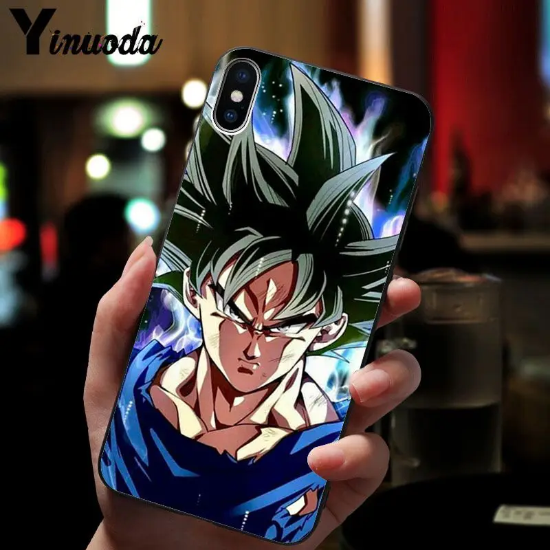 Yinuoda Dragon Ball новое поступление черный чехол для мобильного телефона iPhone X XS MAX 6 6s 7