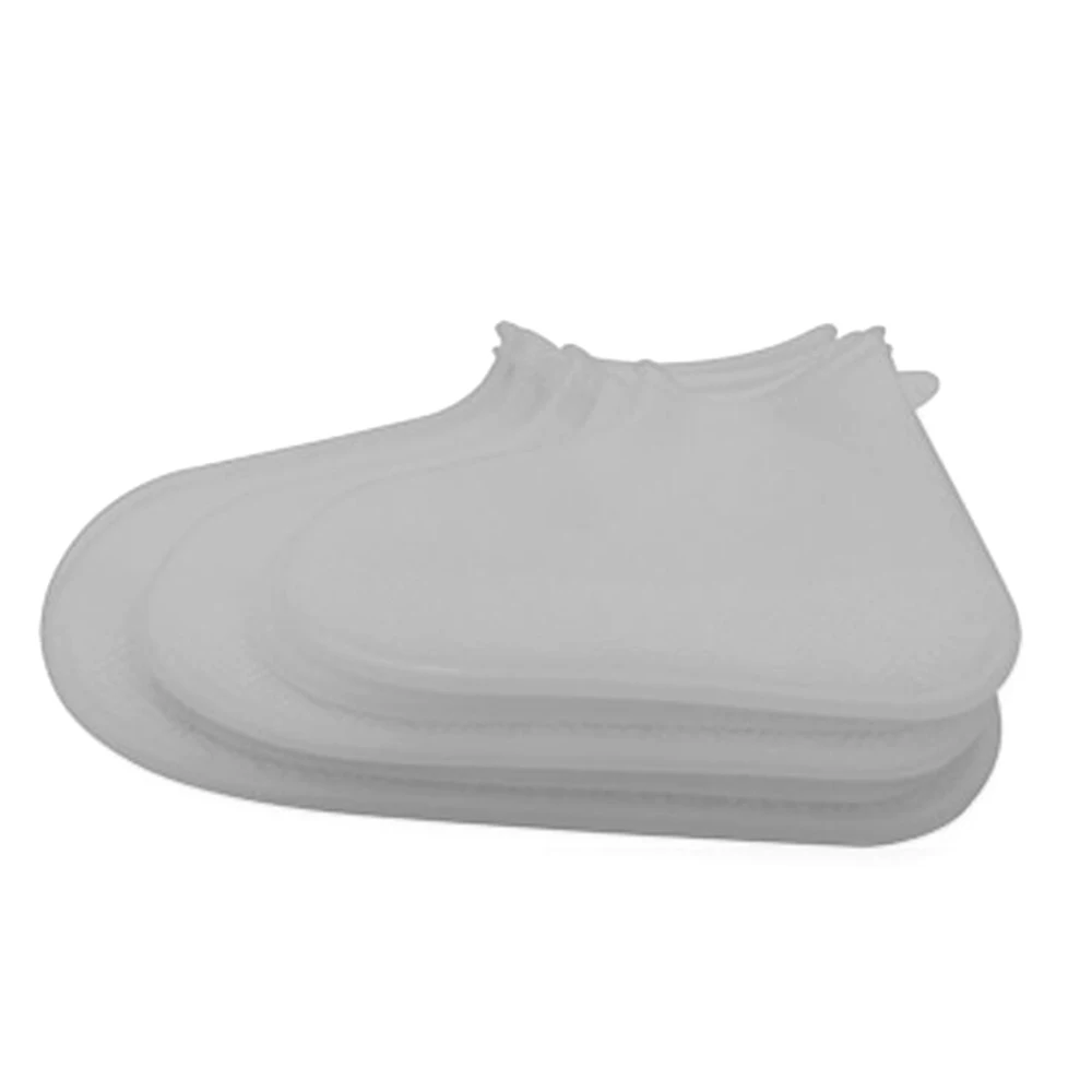 02 1 пара S/M/L, 5 цветов, силиконовые защитные пленки для дождливой обуви, многоразовые Чехлы для обуви, водонепроницаемые противоскользящие резиновые сапоги, аксессуары для обуви - Цвет: 02