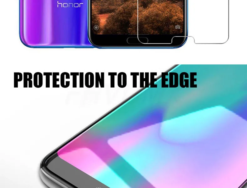 Закаленное стекло 9H для Huawei Honor 8, 9, 10, 8X, V10, V9 Play, Защитное стекло для экрана Honor 8 Lite, 9 Lite, 10 Lite, пленочный чехол