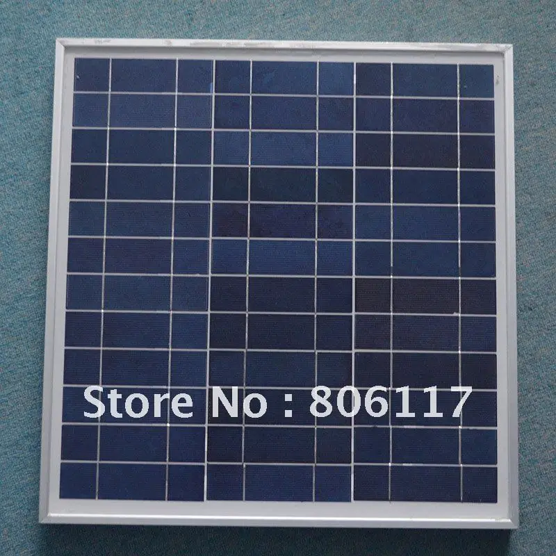 50W Solar Panel Polycrystalline PV with CE ROHS authentication |