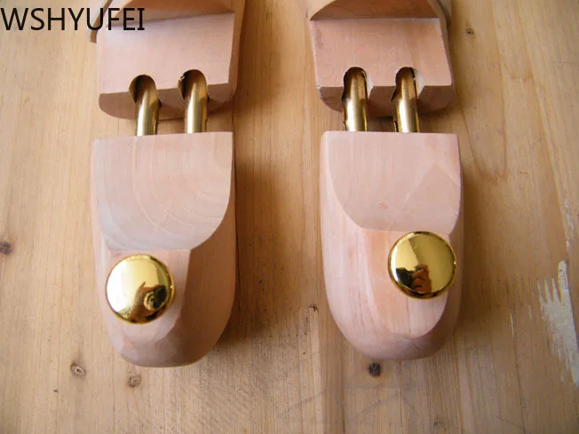 Сосновая твердая деревянная обувь Регулируемая кожа форма обуви пустая