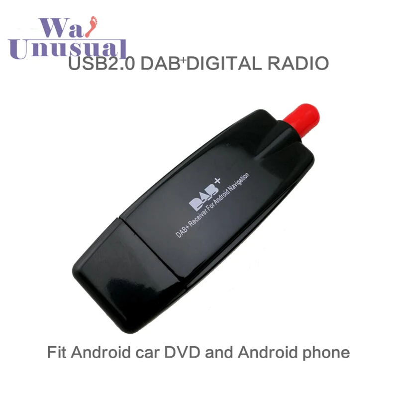 USB 2 0 DAB + автомобильный Радио тюнер приемник для Android навигация палка коробка