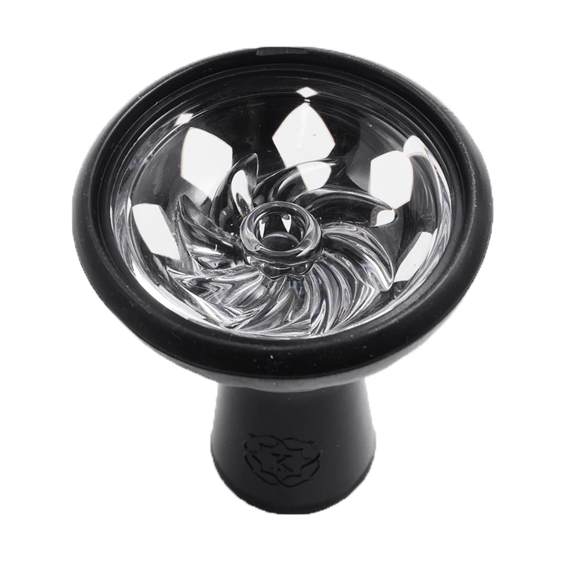 Кальяна Vortex Кристалл Стекло силиконовая чаша кальян чашка + сигнала kaloud для