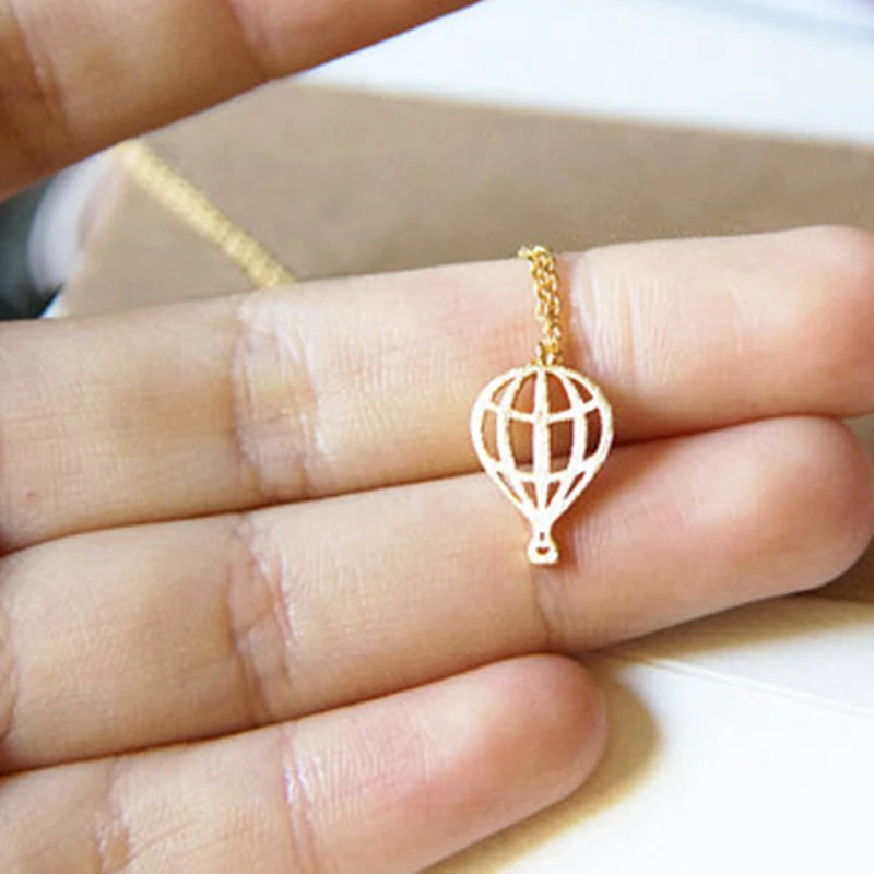 Женская подвеска ожерелье с воздушным шаром i. Очаровательное для подарка