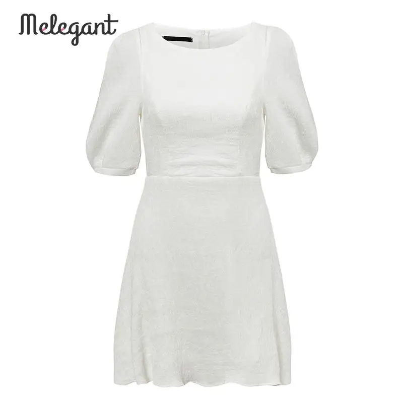 Женское винтажное платье mэлегантные однотонные белые платья с оборками на осень