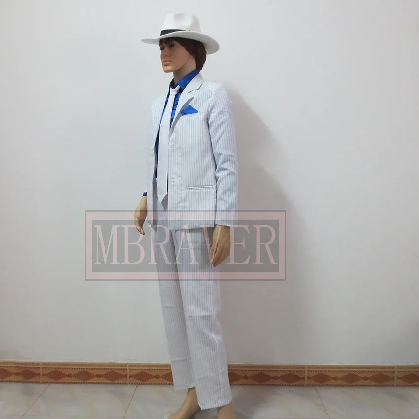 Майкл Джексон Smooth костюм преступника в стиле Майкла Джексона Косплэй костюм|costume