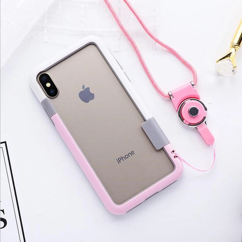 Hotr для iphone X бампер чехол гибкий, мягкий, полиуретановый бампер чехол для Apple X резиновая рама Fundas Handcord ударопрочный чехол