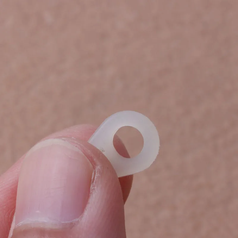 6 шт Круглые удочки/полюс проволочное кольцо силиконовая рыболовная линия рыбий