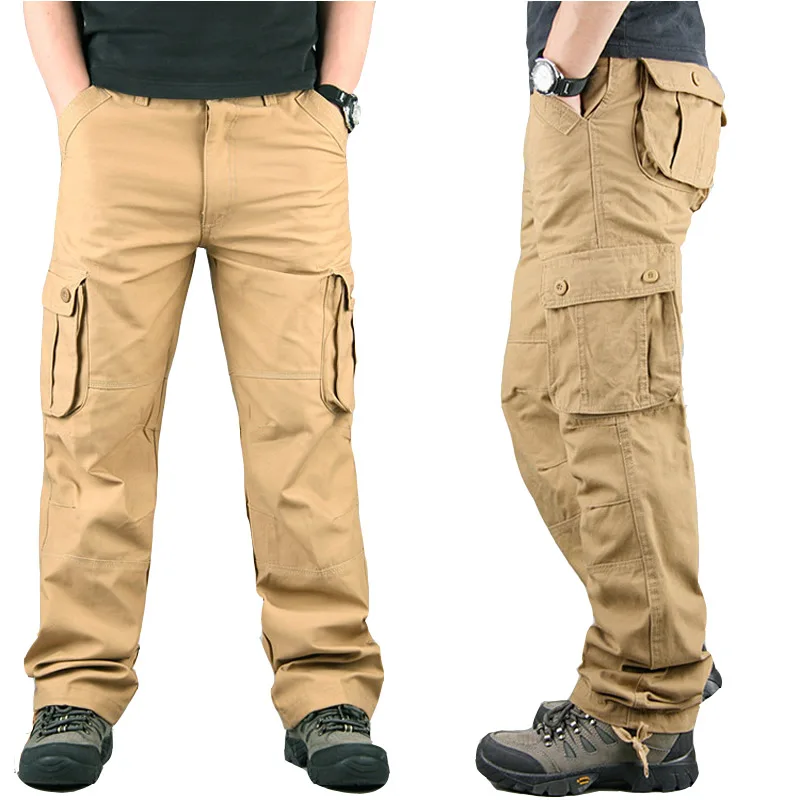 

2020 Spring Cargo Pants Men Plus Size Military Men Trousers Casual Streetwear Fashions Tactical Pants Pantalon Cargo Homme