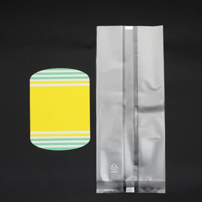 Yellow Stripe Matt Пластиковые пакеты для упаковки печенья конфет хлеба, прозрачные вечерние свадебные сумки для шоколада, 20 шт./лот - Цвет: Yellow Stripe Matt