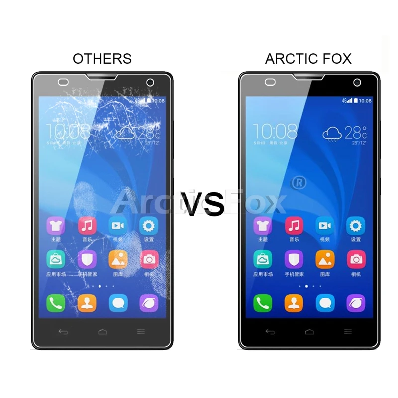 5 шт./лот закаленное Стекло для huawei Honor 3C Экран протектор Защитная пленка
