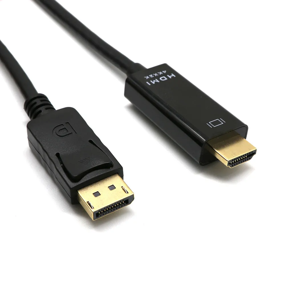 Адаптер-переходник 4K * 2K DisplayPort DP-HDMI кабель-удлинитель 2 0 В Прямая поставка |