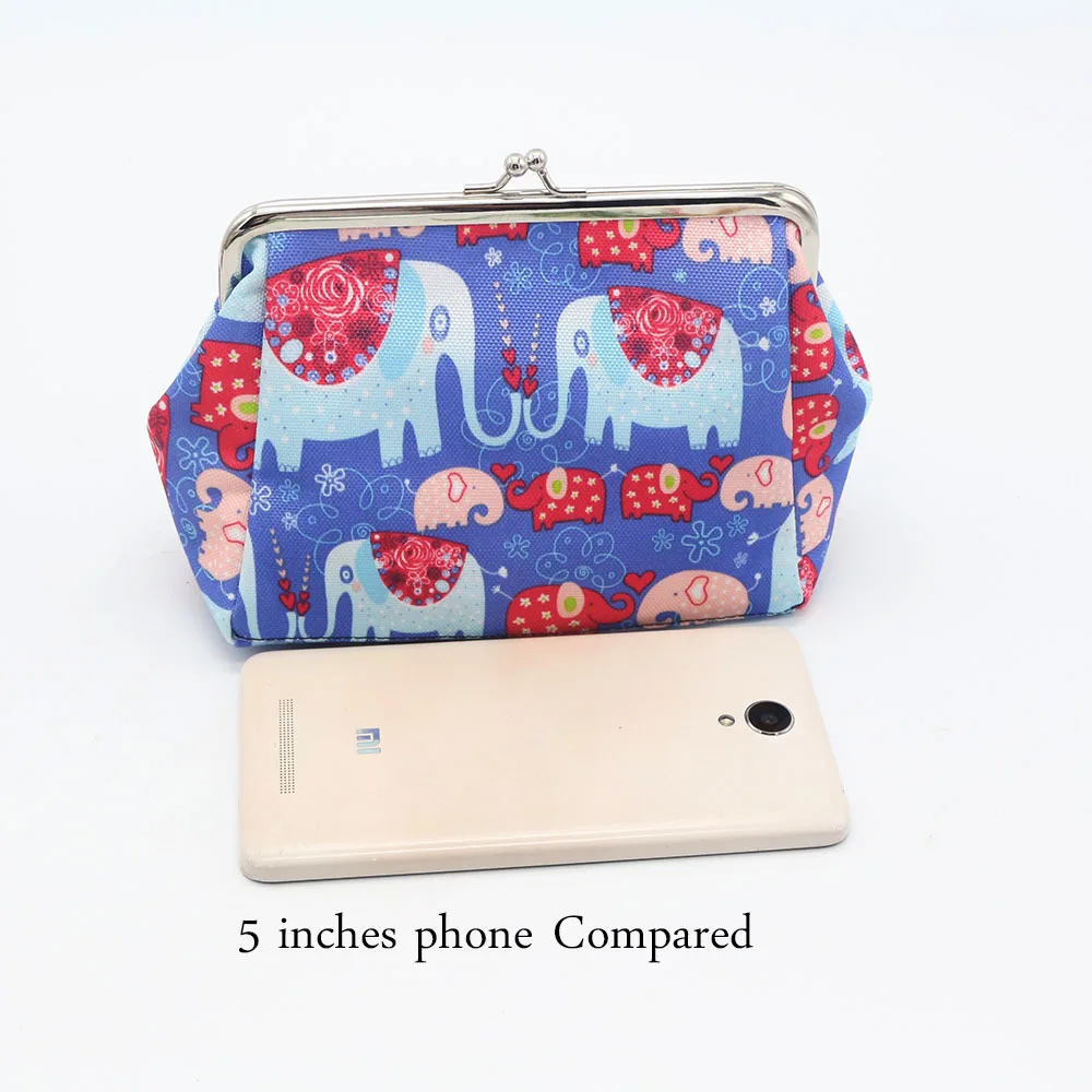 Милая парусиновая Женская многофункциональная сумочка косметичка с принтами